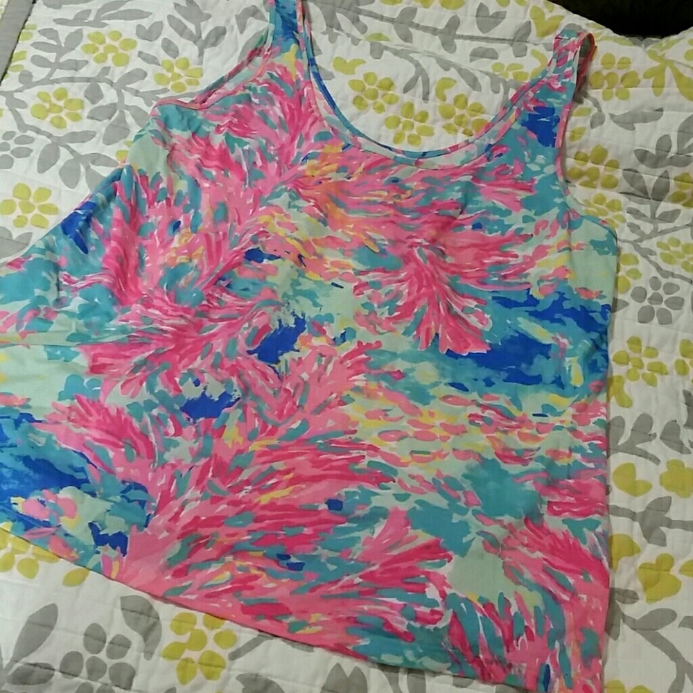 Great condition Lilly Pulitzer Pima cotton tank 💟